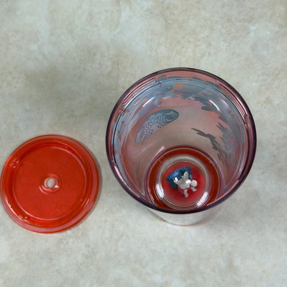 Starbucks Tumbler 2023 Year of the Rabbit 16oz Pink Red Target Exclusive